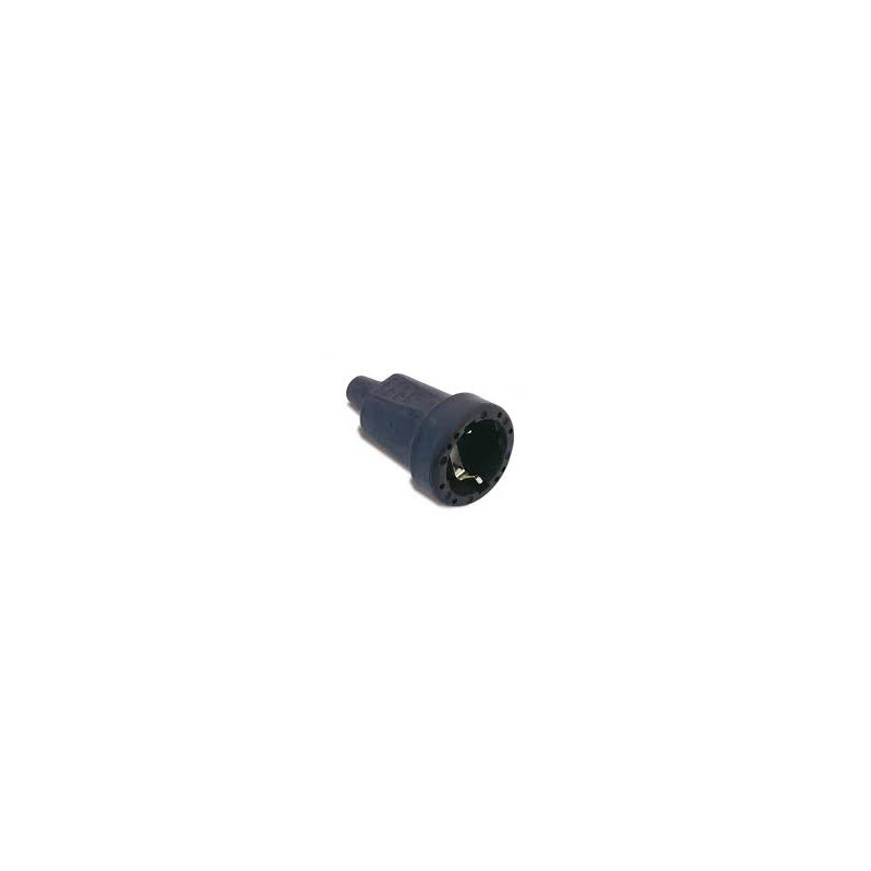 Base móvil 16A TT Lateral Caucho Negro Diámetro 4,8mm FAMATEL