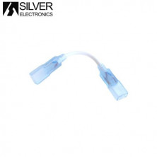 Accesorio Conector con cable para Tira LED 220v Bolsa 5 uds SILVER C1