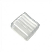 Tapa final para Tira LED 220V (220030-220060-220160) (Bolsa 5 de unidades) SILVER C1