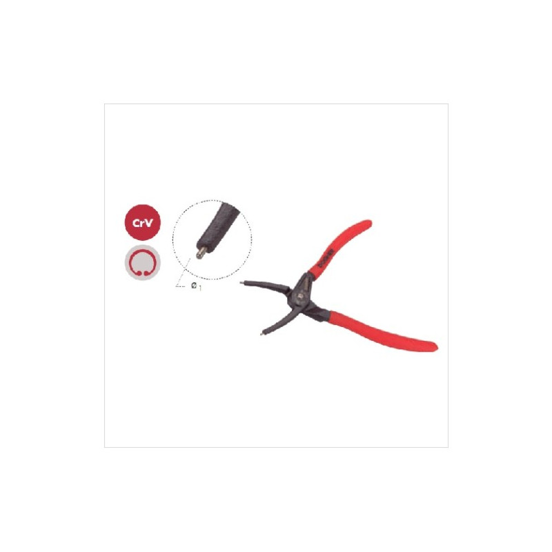 Alicate recto interno seeger pro 180mm DOGHER