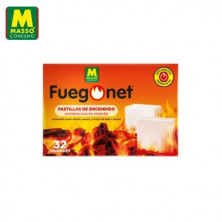 FUEGONET Pastillas encendido 32 unidades MASSÓ C1/26