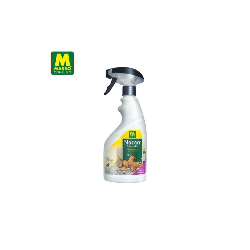 MASCOTAS Spray pulverizable NOCAN repelente para perros y gatos 500 ml ÚLTIMAS UNIDADES