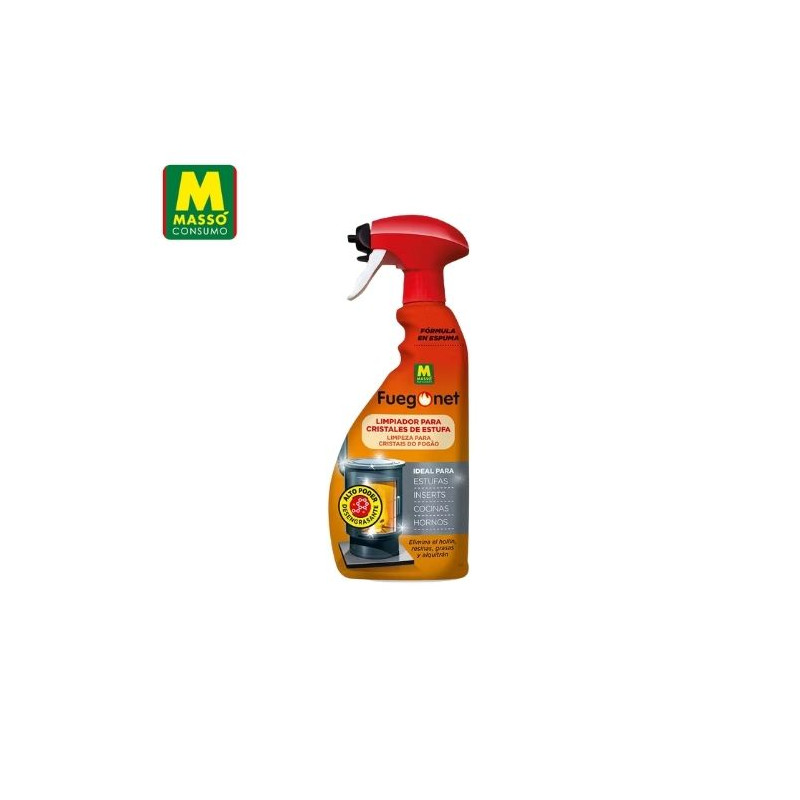 FUEGONET Spray en espuma limpiaestufas 750 ml MASSÓ C1/12