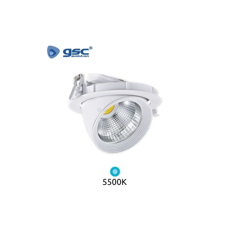 Downlight LED Redondo EMPOTRABLE 40w 4200K Color del marco Blanco GSC UUS