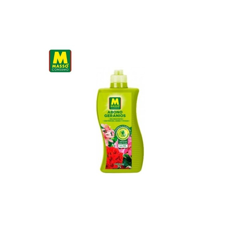 JARDÍN Abono para geranios 1000 ml MASSÓ C1/8
