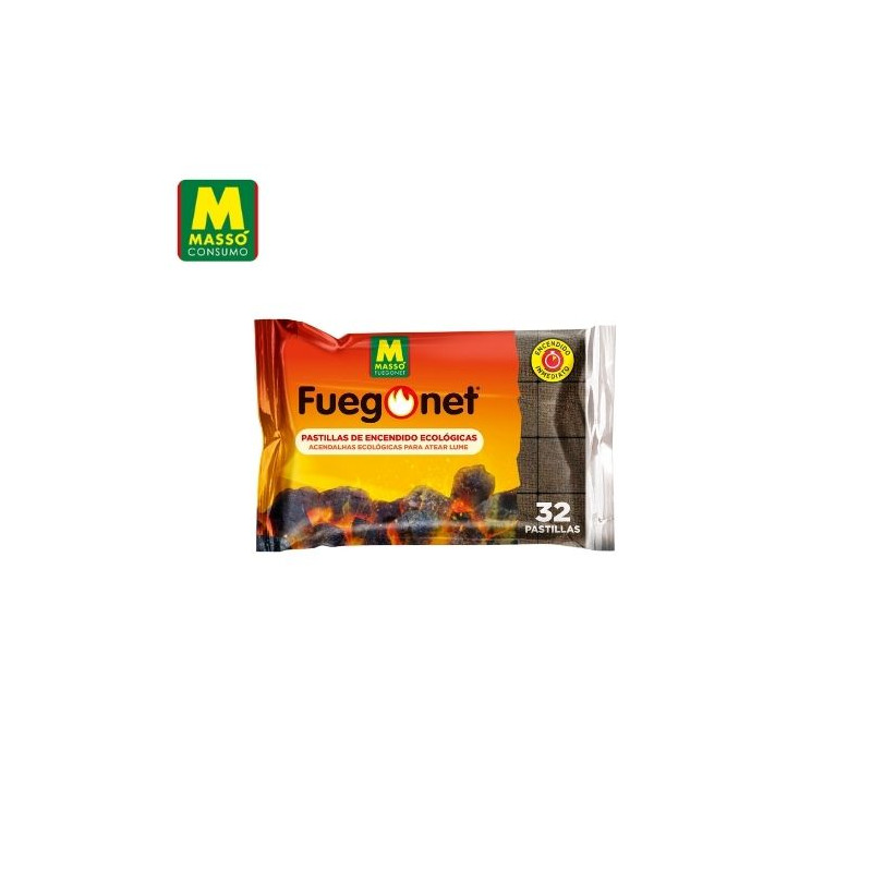 FUEGONET Pastillas ecológicas 32 unidades MASSÓ C1/24