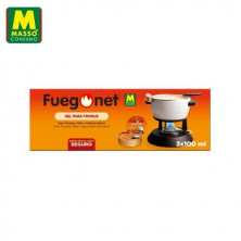 FUEGONET Gel para fondues 3 unidades MASSÓ C1/12