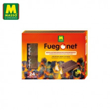 FUEGONET Pastillas ecológicas de autoencendido 24 unidades MASSÓ C1/24