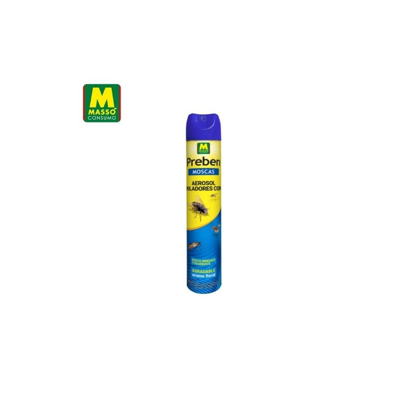 PREBEN Spray contra todo tipos de insectos voladores 750 ml MASSÓ C1/12