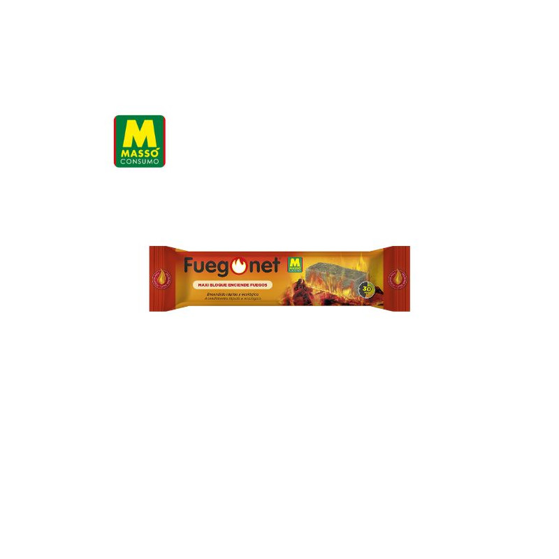FUEGONET Maxi-bloque enciende fuegos MASSÓ C1/24