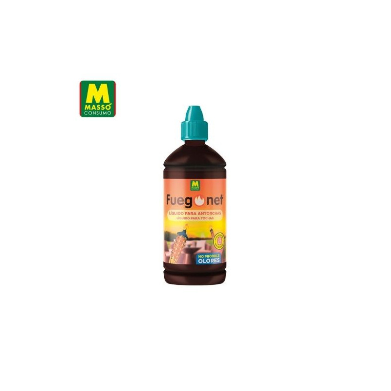 FUEGONET Líquido para las antorchas 1000 ml MASSÓ C1/12