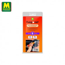 FUEGONET Cordón negro Diámetro 6mm + Cola Refractaria 50 ml MASSÓ C1/6