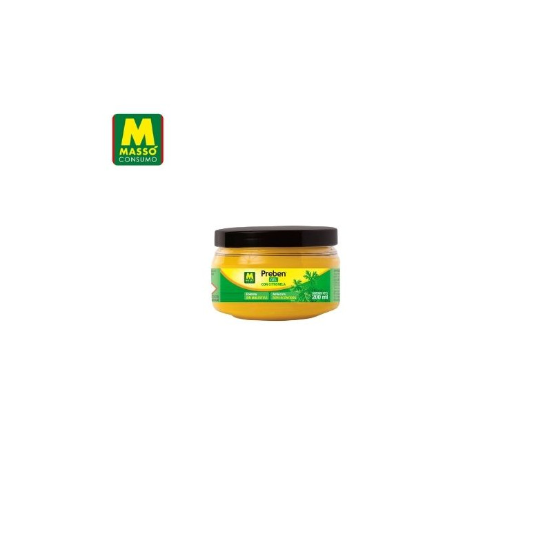 PREBEN Gel con Citronela repelente de insectos 200 ml MASSÓ C1/12
