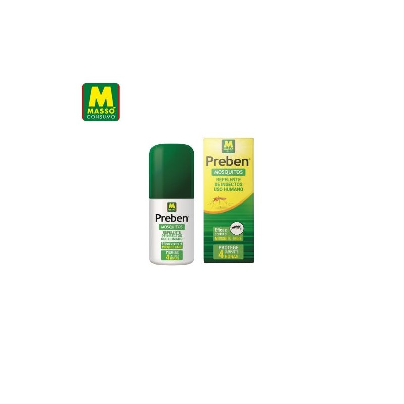 PREBEN Repelente anti-mosquitos 100 ml (uso humano) MASSÓ C1/12