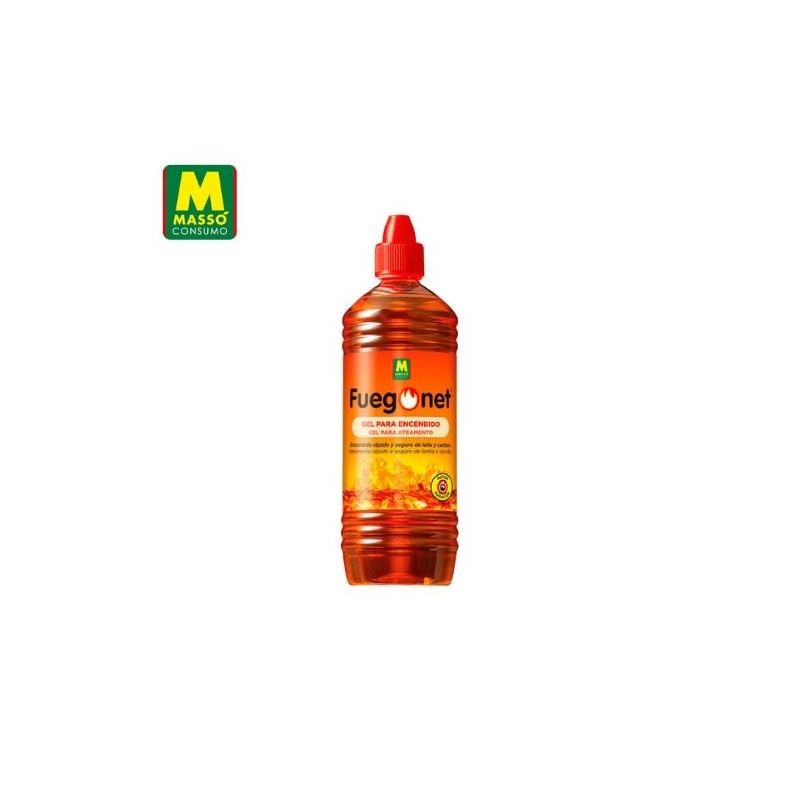 FUEGONET Gel para encendido 1000 ml MASSÓ C1/12