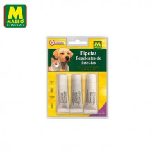 MASCOTAS Pipetas repelentes de insectos 3 unidades MASSÓ C1/12