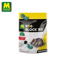 ROE-BLOCK Cebo en bloques para roedores 100 gr MASSÓ C1/24