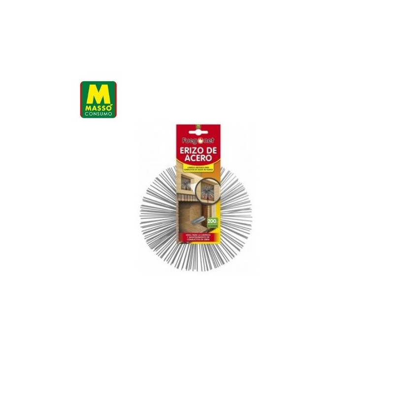 FUEGONET Erizo deshollinador de Acero Diámetro 200 mm MASSÓ C1/6