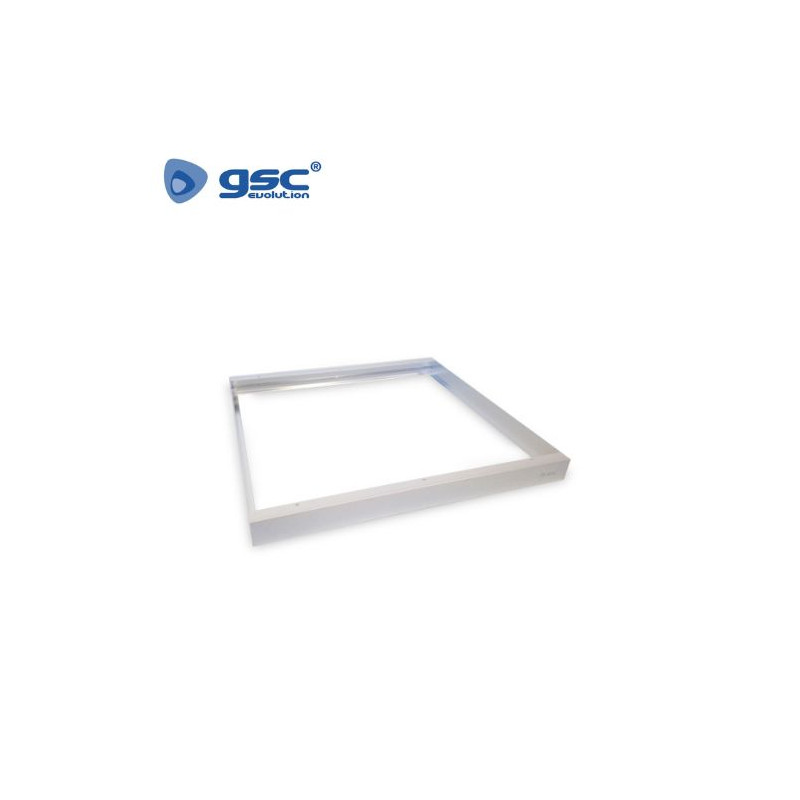 Kit de superficie para panel LED 60x60cm Níquel satín GSC C1/25