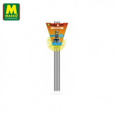 FUEGONET Kit de 4 varillas + Erizo de Nylon Diámetro 200 mm MASSÓ C1/6