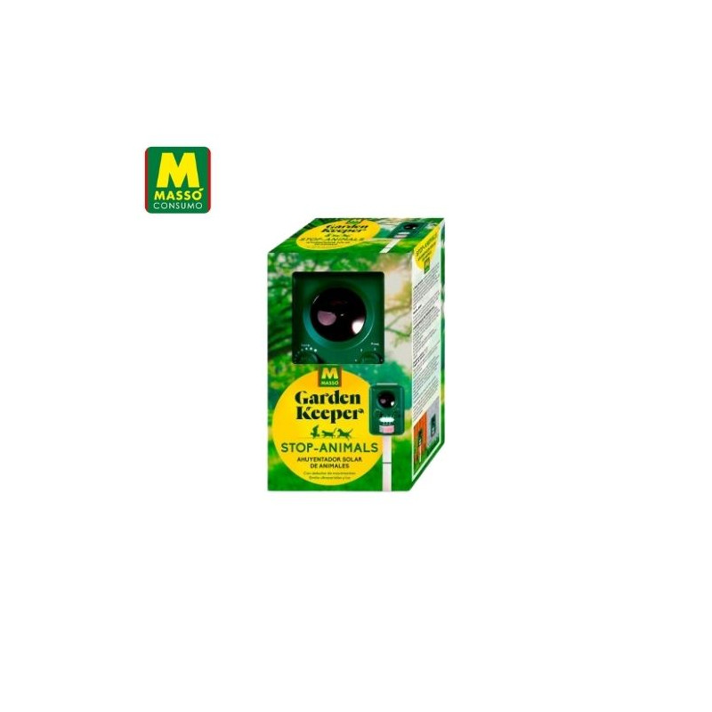GARDEN KEEPER Ahuyentador solar de animales STOP-ANIMALS MASSÓ UUS