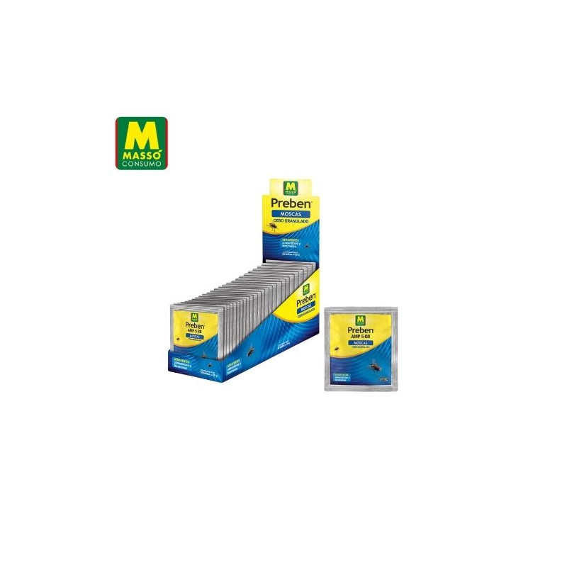 PREBEN Cebo granulado para moscas 25 gr MASSÓ C1/25