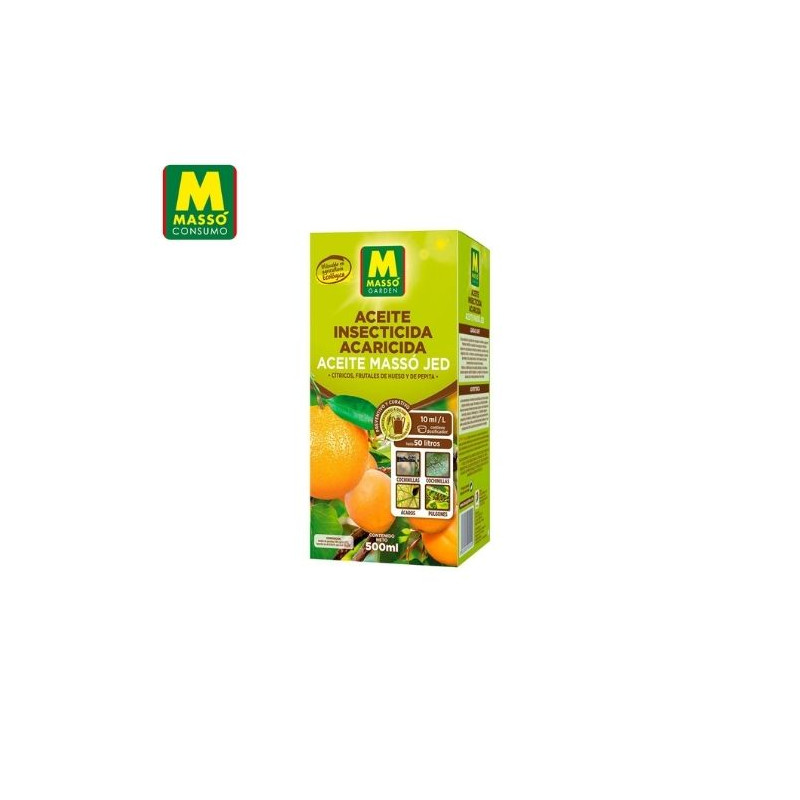 JARDÍN Aceite insecticida acaricida ECO 500 ml MASSÓ C1/12