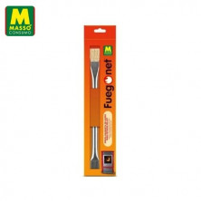 FUEGONET Pincel + Rasqueta para estufas de pellet MASSÓ C1/6