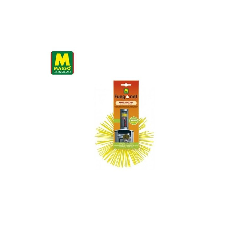 FUEGONET Erizo deshollinador de Nylon Diámetro 100 mm MASSÓ C1/6