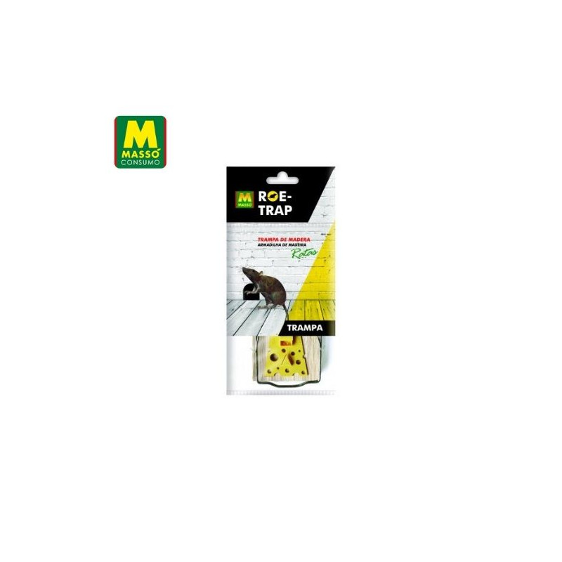 ROE-TRAP Trampa de madera para ratas MASSÓ C1/12