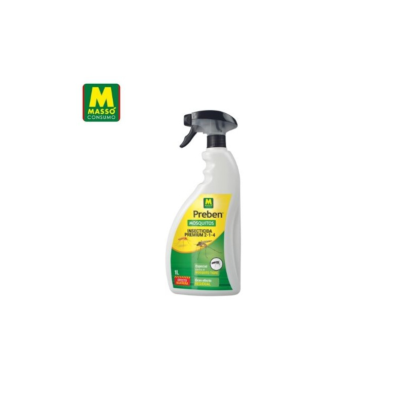 PREBEN Pistola spray anti-mosquitos 1L MASSÓ C1/12