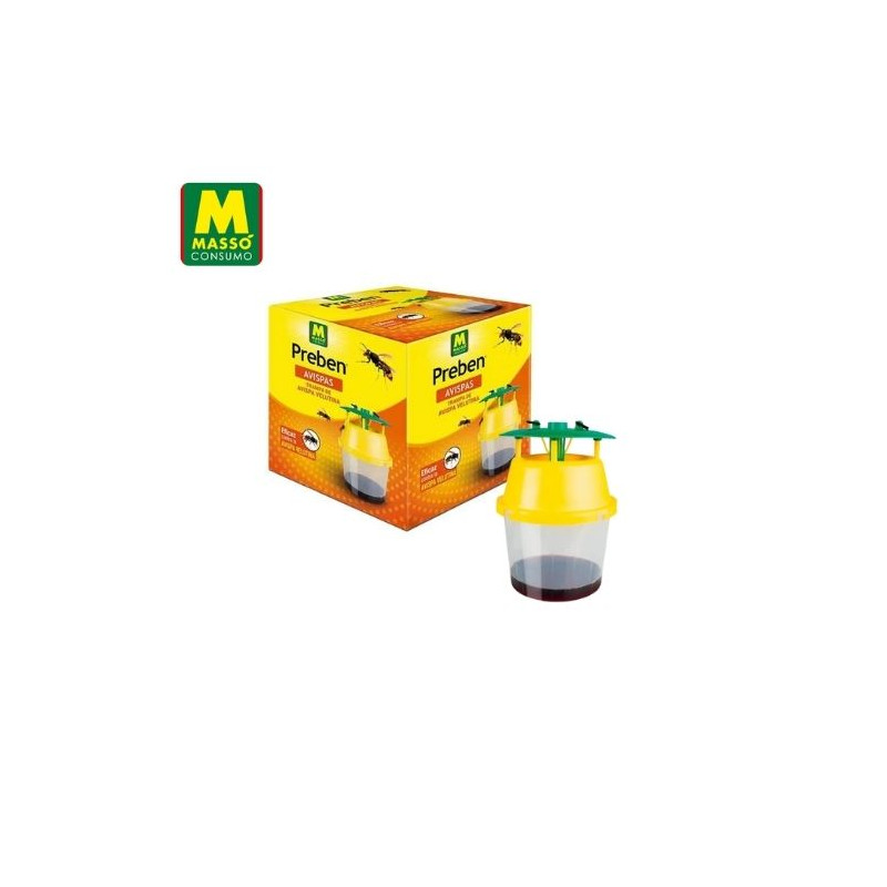 PREBEN Trampa para avispa velutina 18,6 x 17,4 x 17,1cm MASSÓ C1/12