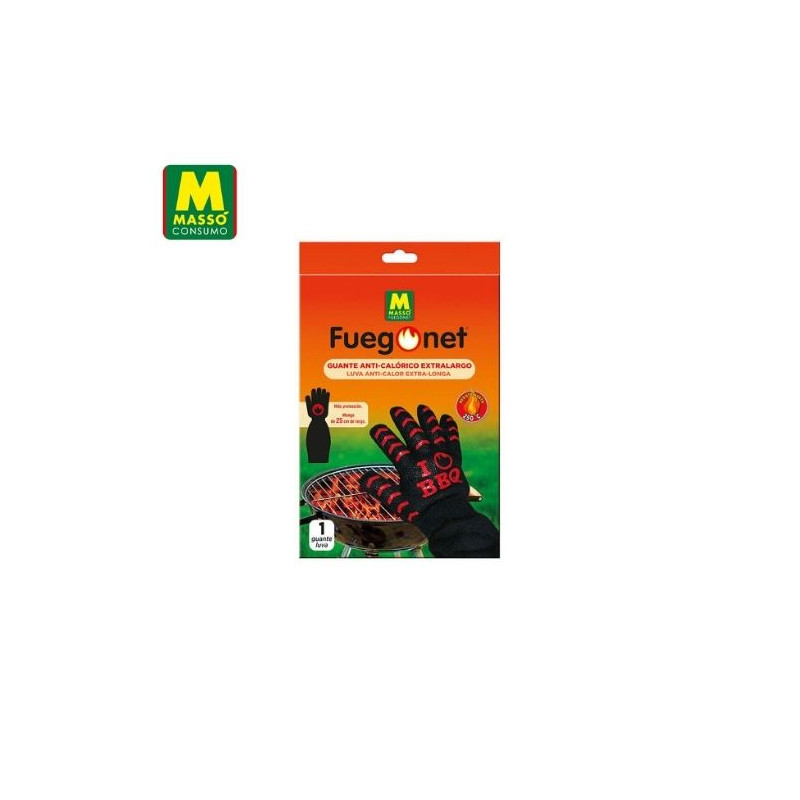 FUEGONET Guante anticalórico extralargo MASSÓ C1/6