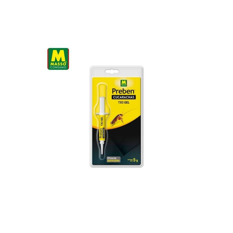 PREBEN Gel para cucarachas 5 gr MASSÓ C1/12