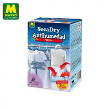 SECADRY Percha antihumedad Pack 3 unidades (3 x 210 gr) MASSÓ C1/12