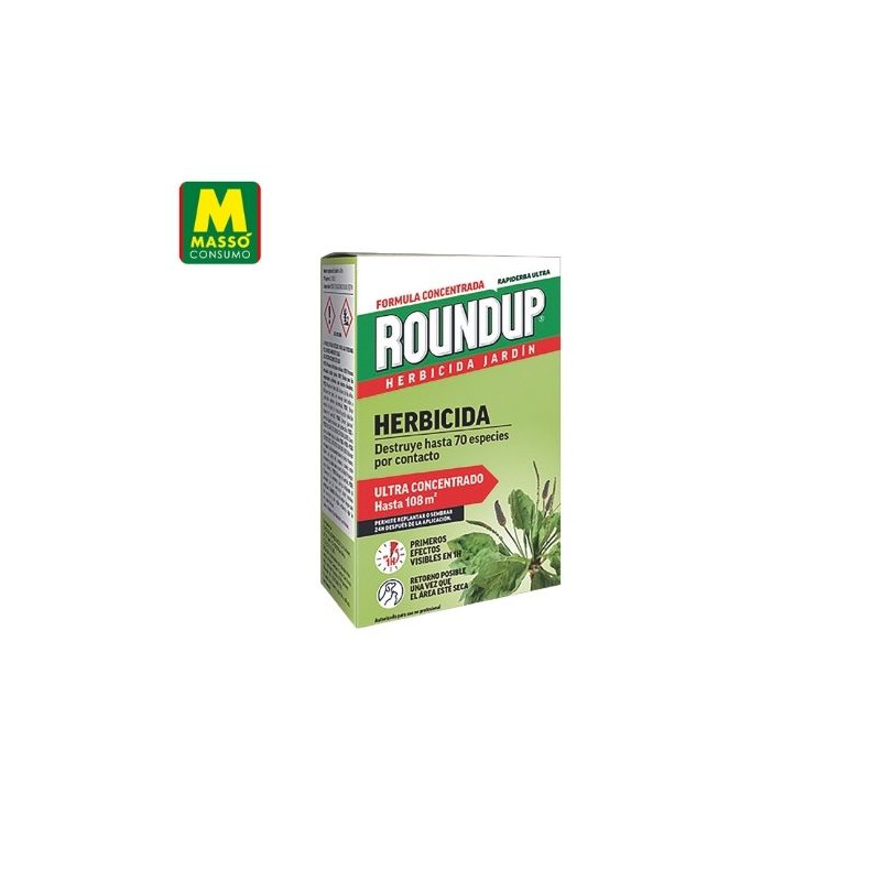 JARDÍN Roundup Herbicida ECO 250 ml MASSÓ C1/12