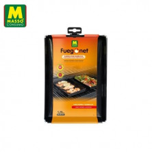 FUEGONET Bandeja para barbacoa de 1,5 L (18 x 28 x 3 cm) MASSÓ C1/6