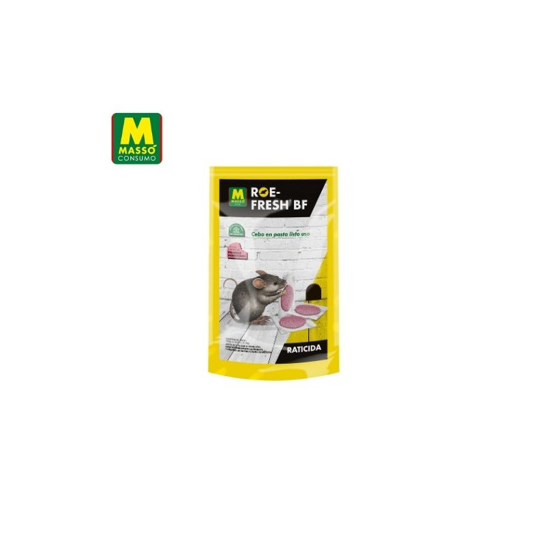 ROE-FRESH BF Cebo en pasta fresca para ratas y ratones 150 g (bolsas de 15 gr) MASSÓ C1/48