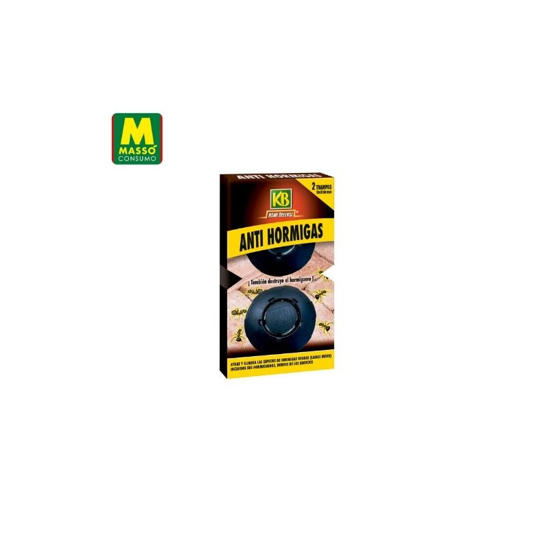 JARDÍN Trampa cebo para hormigas KB NEXA 2 unidades x 5 g MASSÓ C1/24