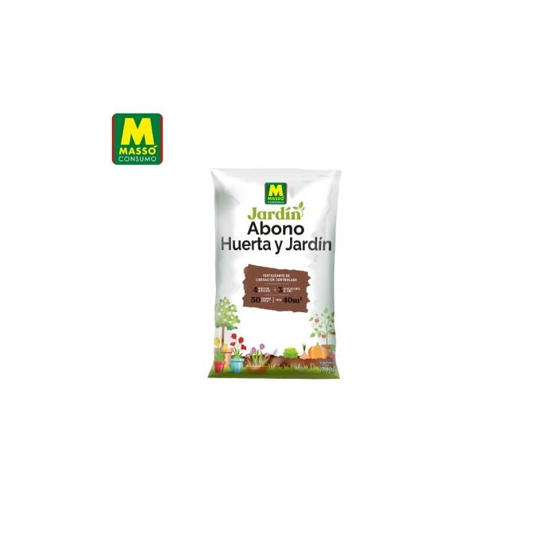 JARDÍN Abono para huerta y jardín Bolsa 2 kg MASSÓ C1/10
