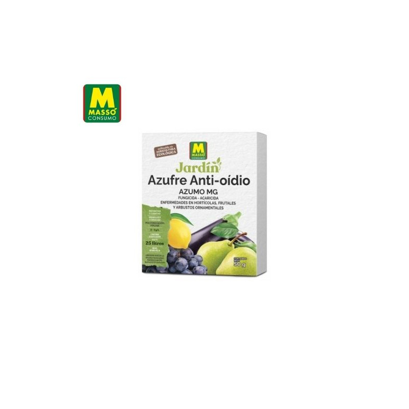 JARDÍN Azufre anti-oidio ECO 50 gr MASSÓ C1/12