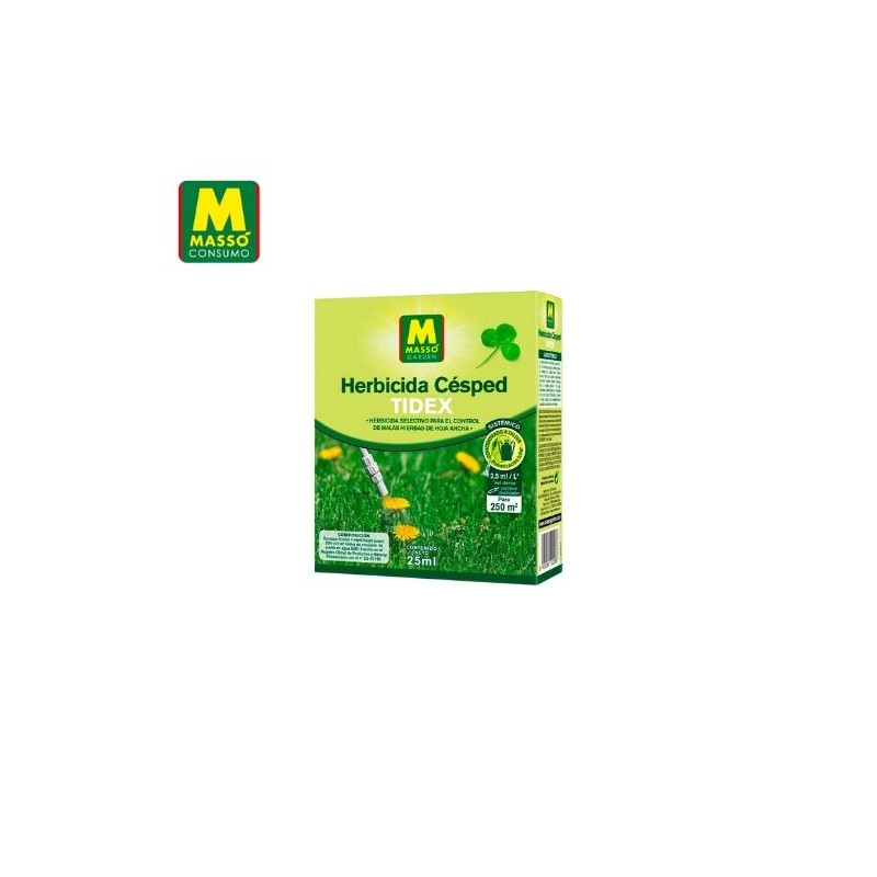 JARDÍN Herbicida césped 25ML (Tidex) MASSÓ C1/12