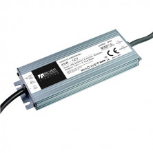 Fuente de alimentación para Tira de LED 12V 45w 3,75A IP67 SILVER