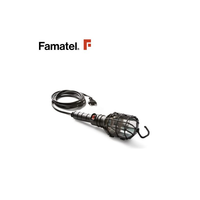 Lampara portatil 100w interruptor 5m FAMATEL | 10