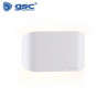 Aplique de pared LED 3w 6000K 231Lm Curvo Blanco Mate Exterior GSC UUS