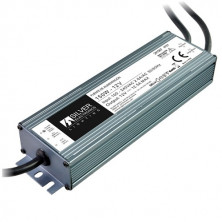 Fuente de alimentación para Tira de LED 12V 150w 12,5A IP67 SILVER