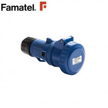 Base CETAC movil 2P+T 32A 220V IP67 FAMATEL