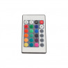 Controlador / regulador para Tira de LED RGB 12-24v max. 72w con Mando SILVER C1