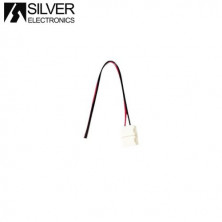 Para tiras LED 12V/24V 10mm SMD5050 Cable alimentación clip a 2 hilos 15cm Precio bolsa 5 uds