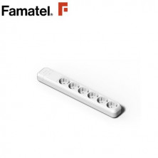 Base 6 Tomas TT sin Cable Caja (A) FAMATEL C4